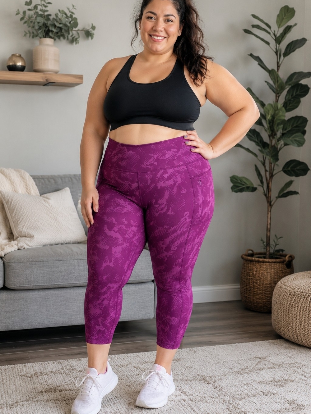 Reebok Women’s Active Leggings – Size 2XL